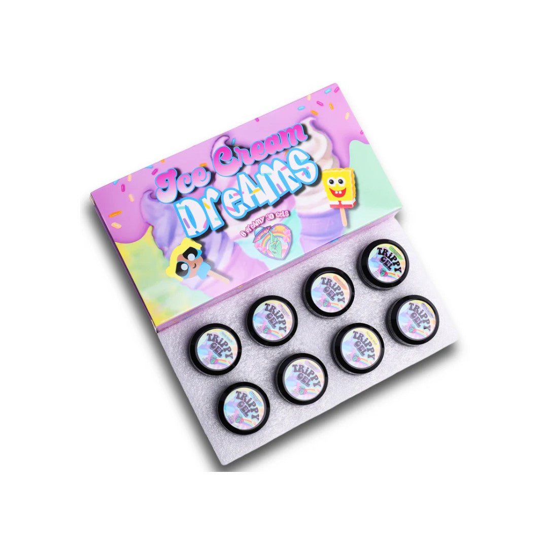 Nailz By Dev Pastel Trippy 3D Sculpting Gel - Ice Cream Dreams Collection (8pcs)