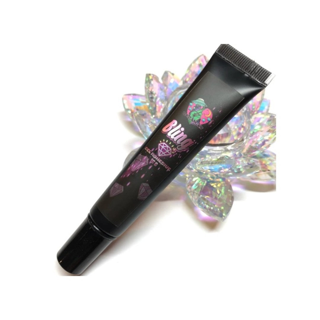 Nailz By Dev Tack-Free Rhinestone Glue Gel - Bling 16g