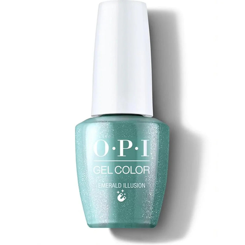 opi gel polish, opi gel color Emerald Illusion #GCE09