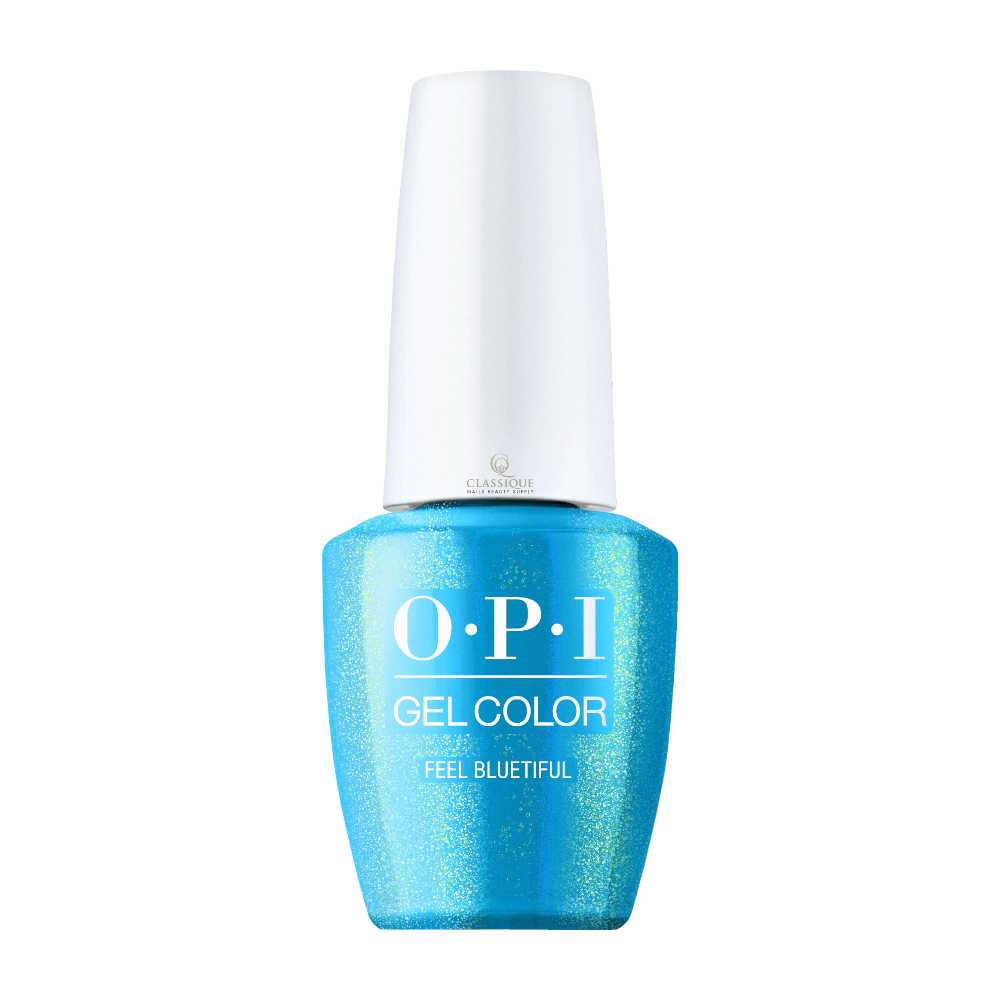 opi gel polish, opi gel color Feel Bluetiful, Turquoise Gel Nail Polish