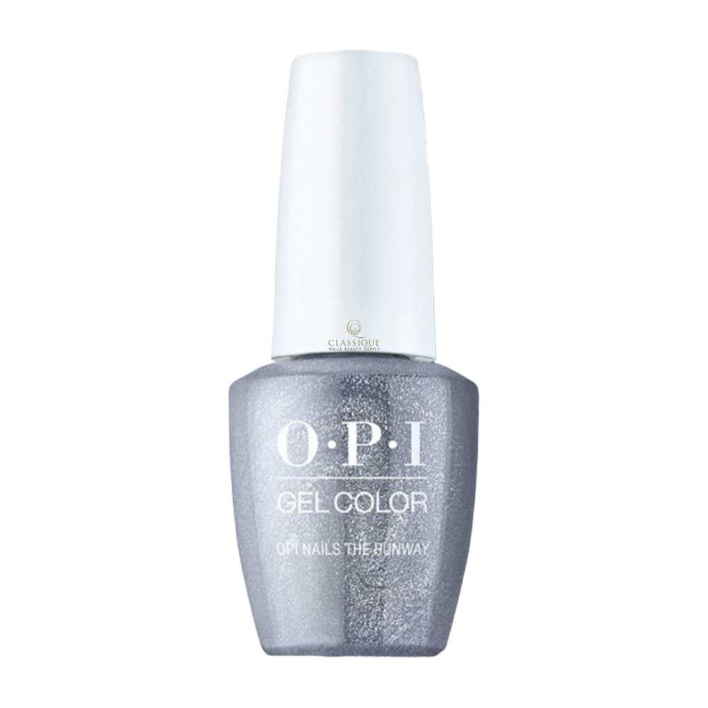 OPI Gel gray nails Colour OPI Nails The Runway GCMI08
