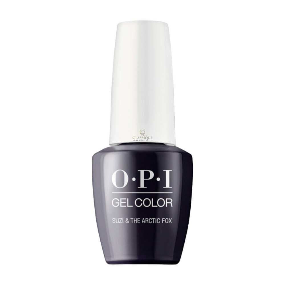 opi gel polish, opi gel color Suzi & The Arctic Fox #GCI56