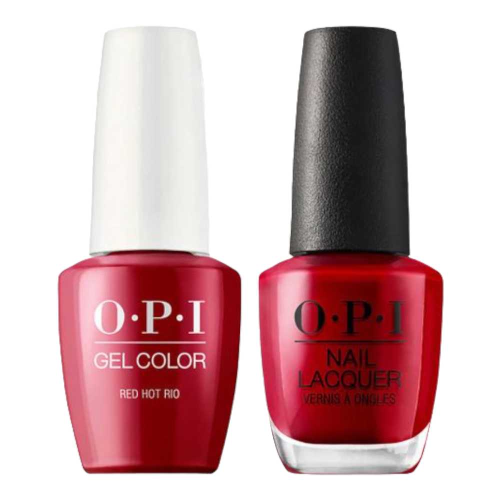 opi nail polish, a70 red hot rio