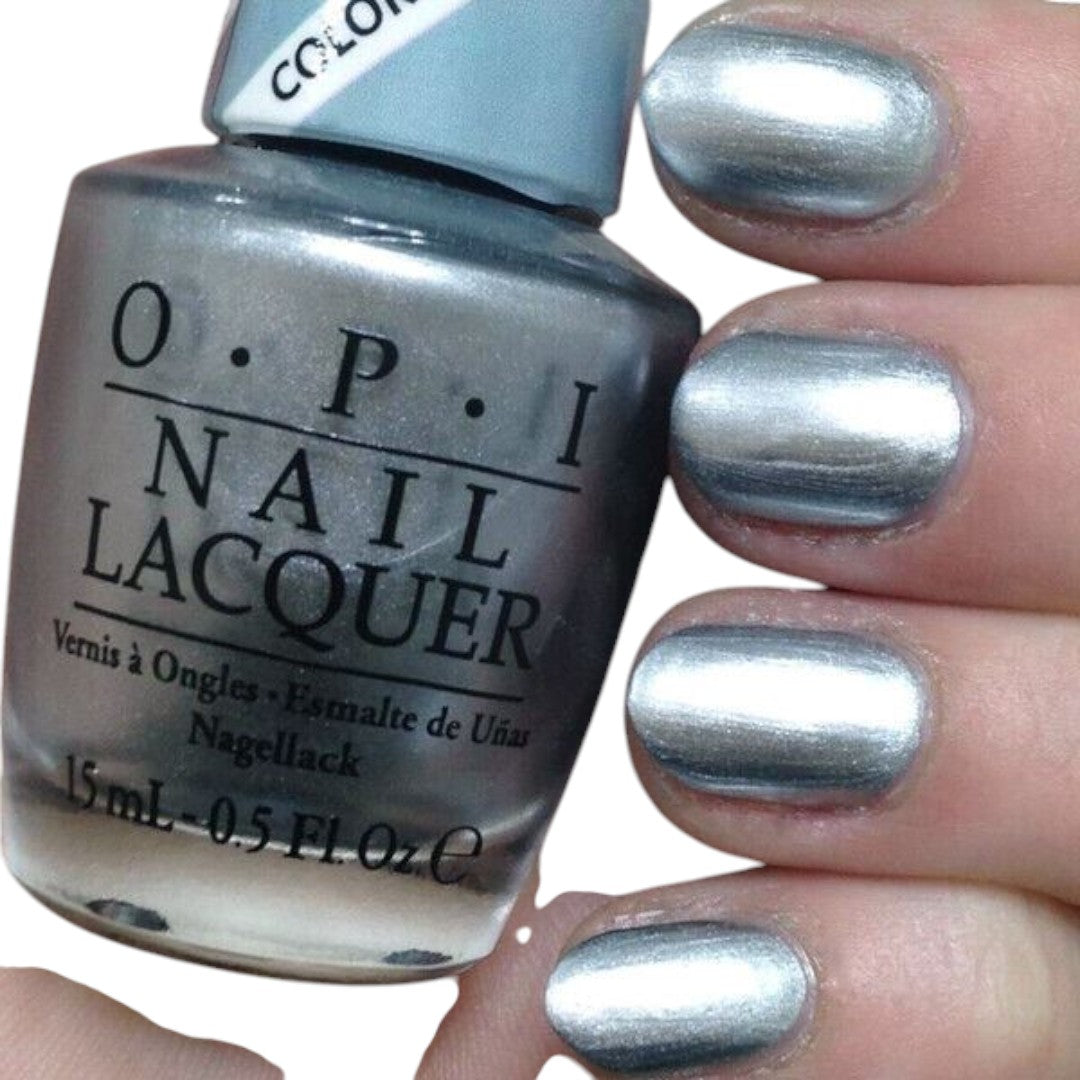 OPI Lacquer - Silver Canvas #NLP19