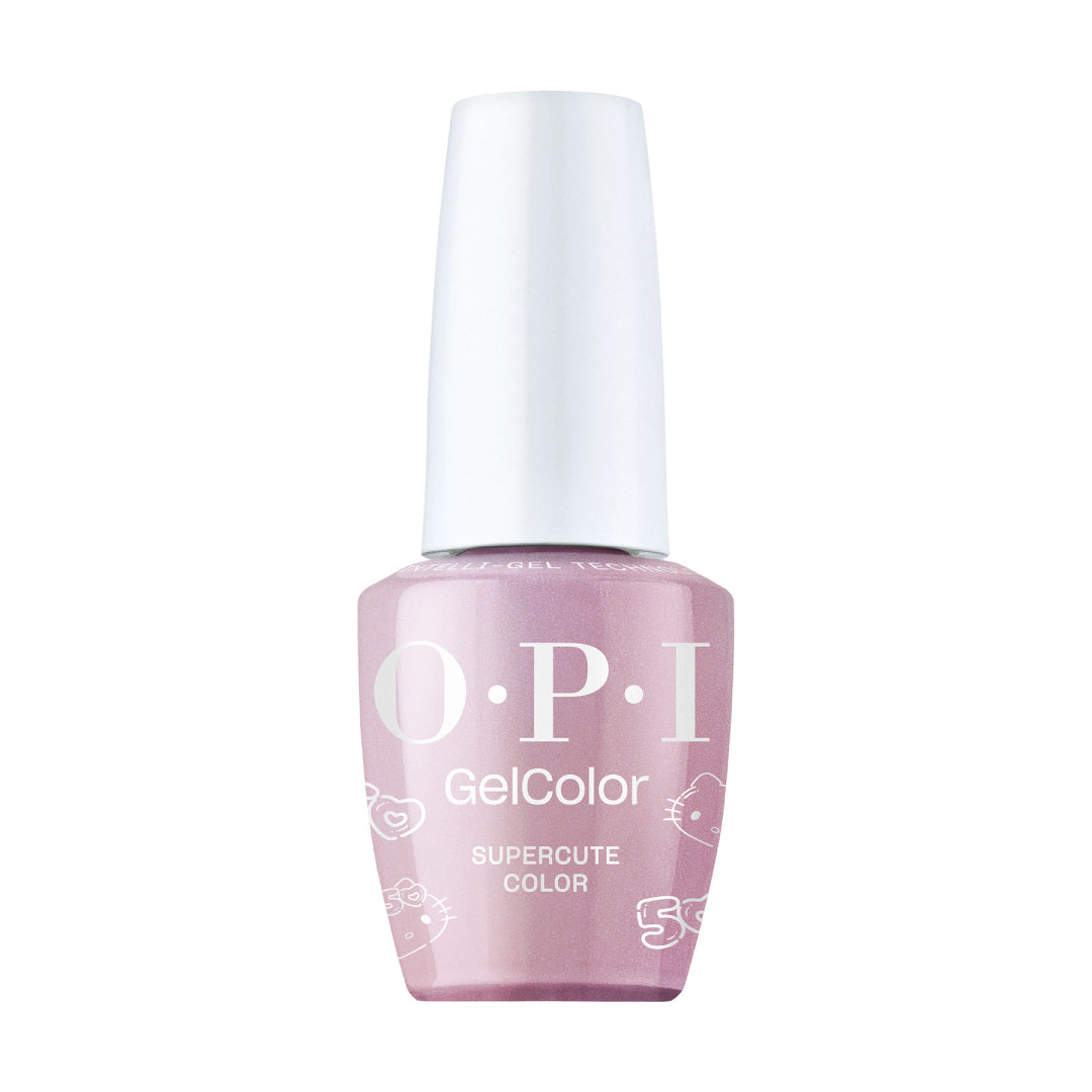 OPI semi-sheer lavender Gel Polish - Supercute Color, Hello Kitty Collection