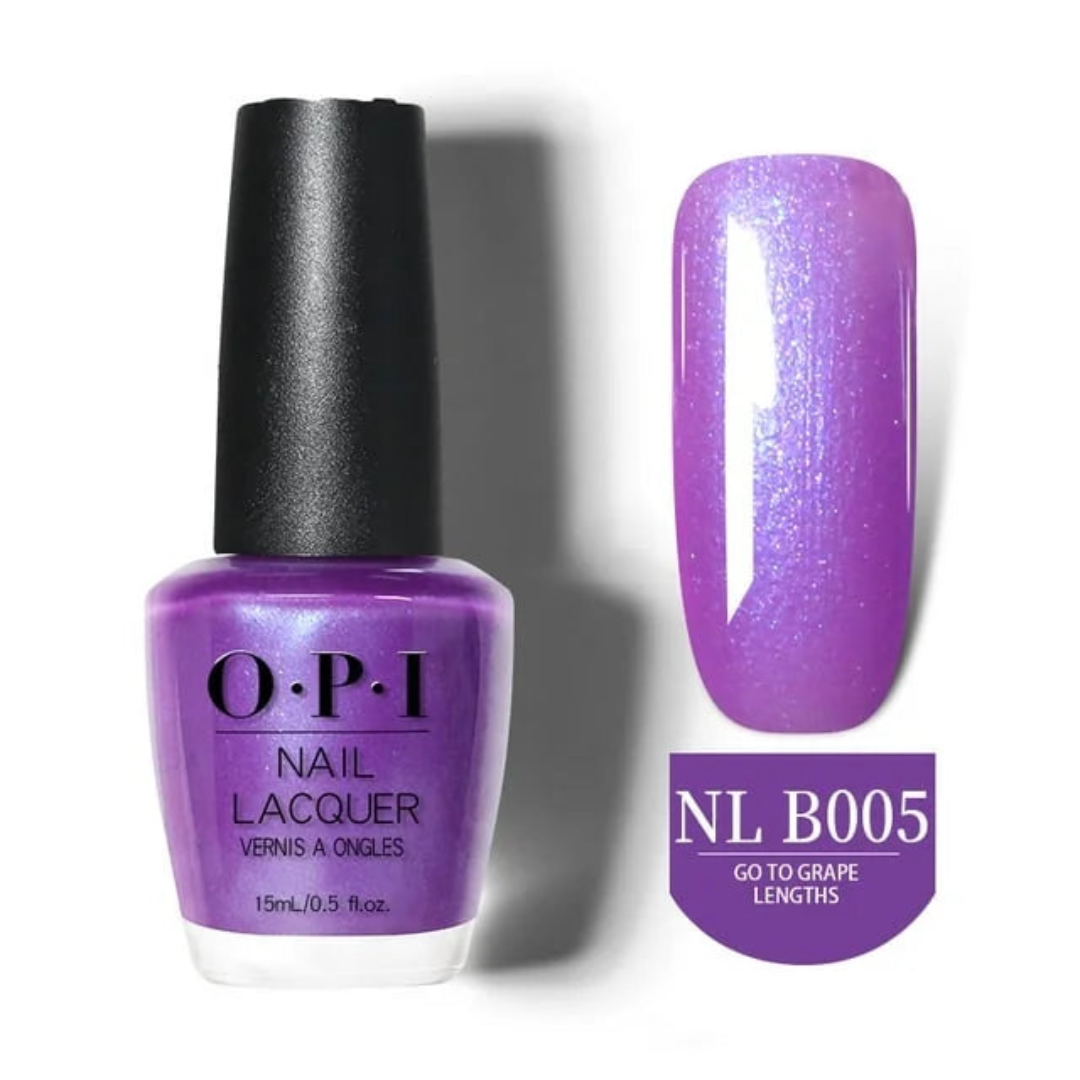OPI Lacquer - Go To Grape Lengths #NLB005