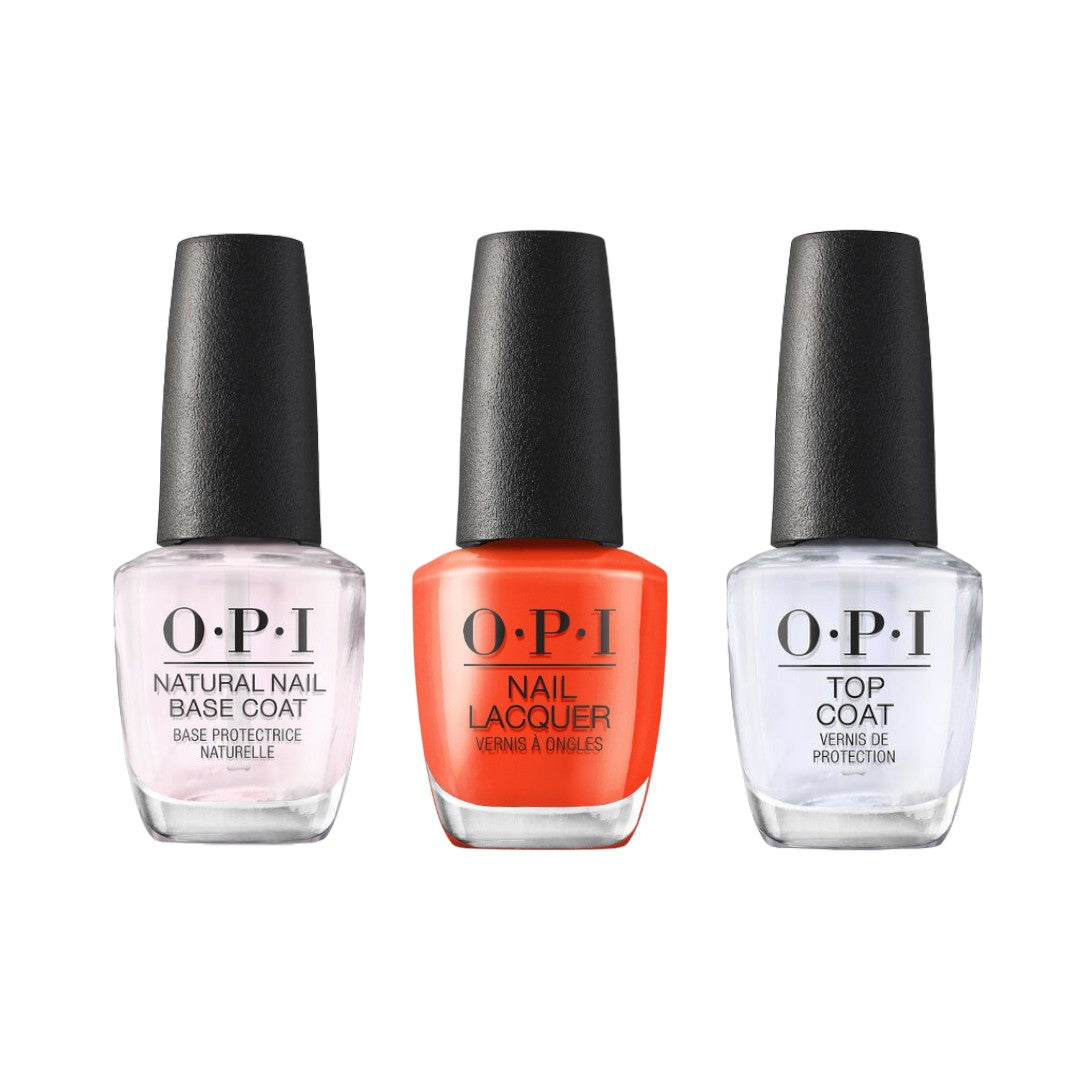 OPI Nail Polish Top Coat, Base Coat and Colour Trio from Make 'Em Jelly Collection, good base coat nail polish, nail polish for winter, nail polish set canada