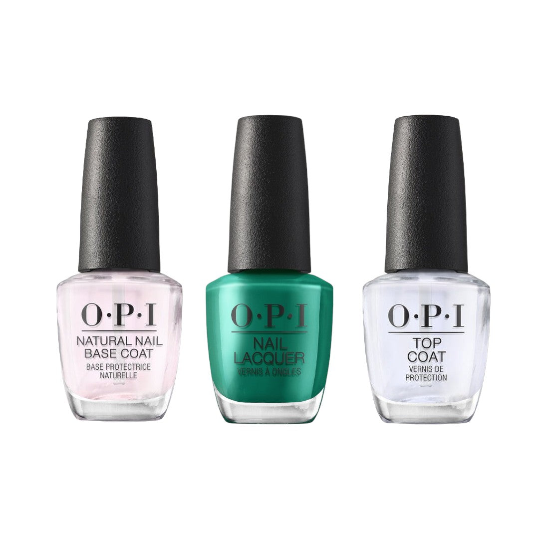 OPI Nail Polish Top Coat, Base Coat and Colour Trio from Make 'Em Jelly Collection, good base coat nail polish, nail polish for winter, nail polish set canada