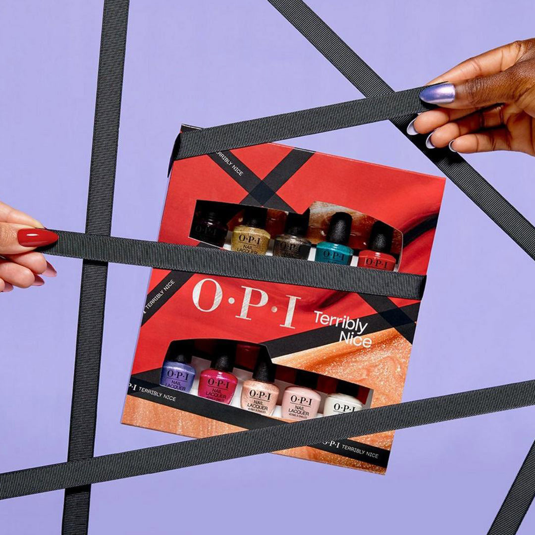 OPI Mini Lacquer - Terribly Nice Holiday Pack 10pcs #HRQ32