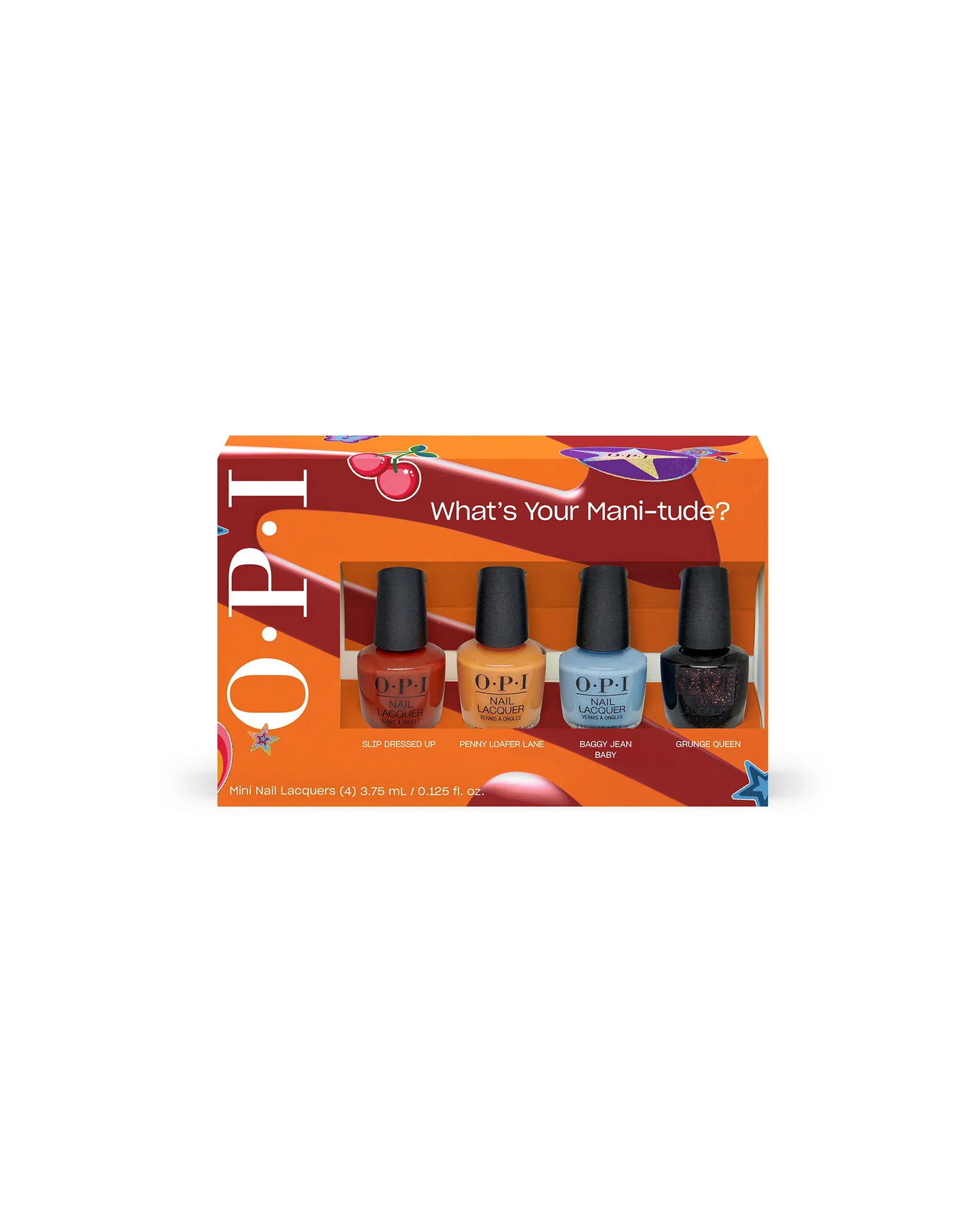 OPI Mini Lacquer - What's Your Mani-tude? Fall 2025 Collection (4pcs)