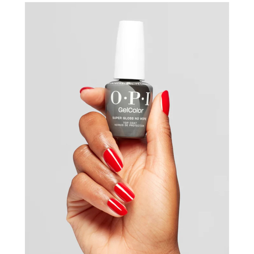 OPI Gel Colour - Super Gloss No Wipe Top Coat #GC005