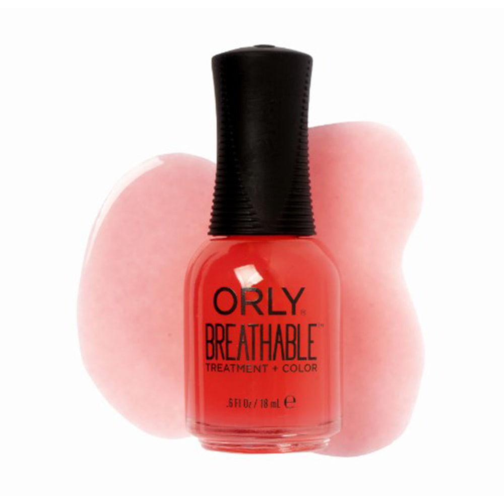 orly nail lacquer, orly nail polish nail polish red nail colors, Orly Breathable nail polish, Sweet Serenity