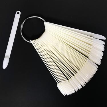 Berkeley Nail Color Ring Display - Natural Round (50pcs) #PD113NT