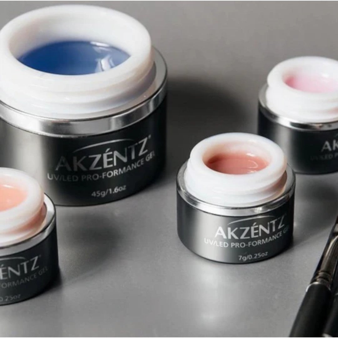 Akzentz Pro-Formance Trinity Gel 1.6oz, Clear Builder Gel