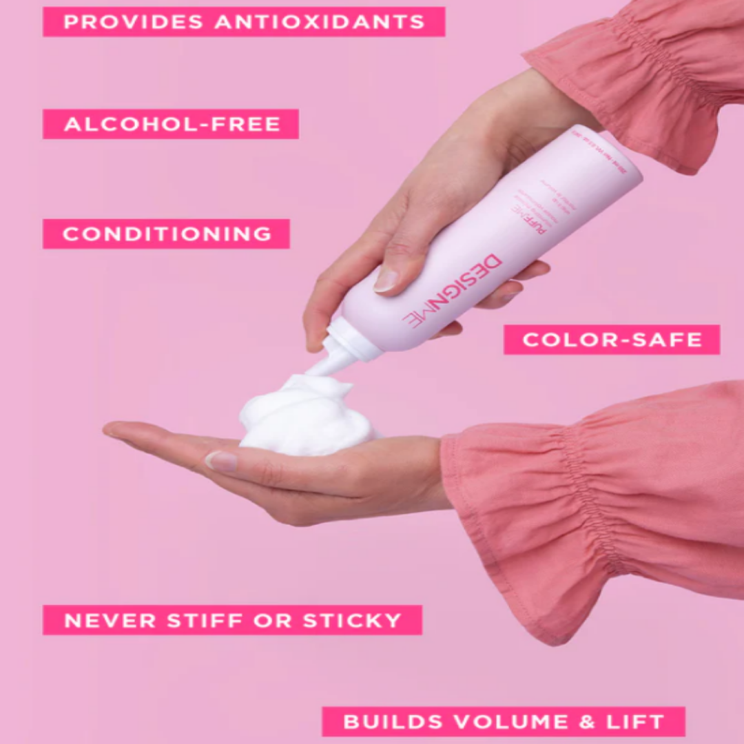 hair volume mousse, curly hair volumizing mousse