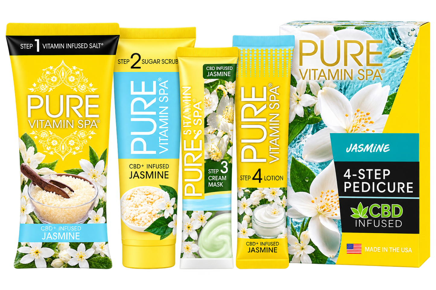 Pure Vitamin Spa 4 Step - Jasmine