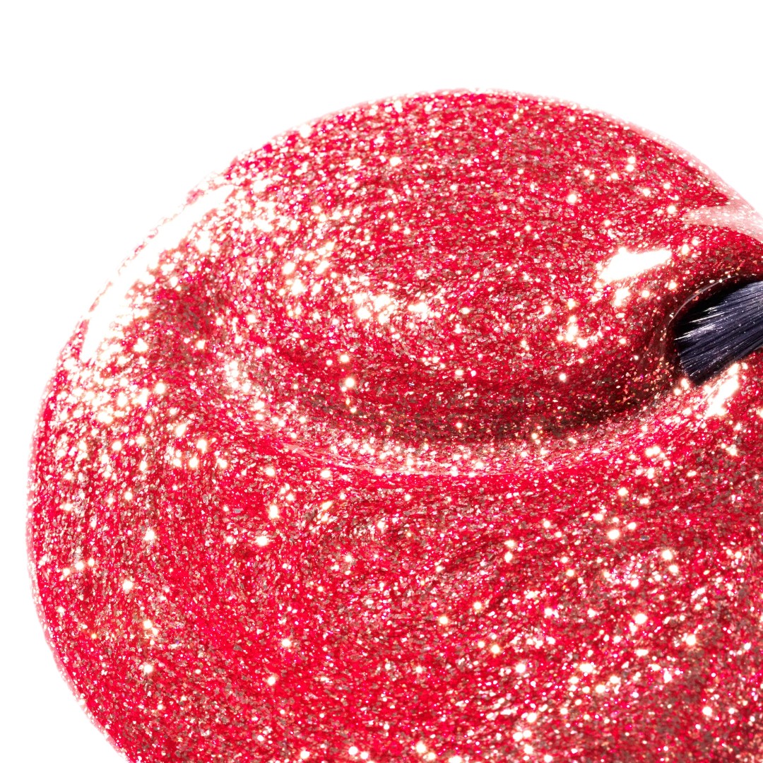bio seaweed gel canada, soak off gel nail polish, bio seaweed gel polish, non toxic nail polish canada, Bio Seaweed Gel Rhinestone R13 Candy Cane Lane