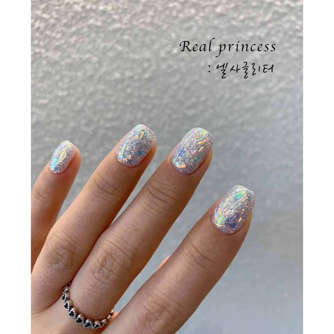 Real Myohae Nail Glitter - Real Princess 'Elsa'