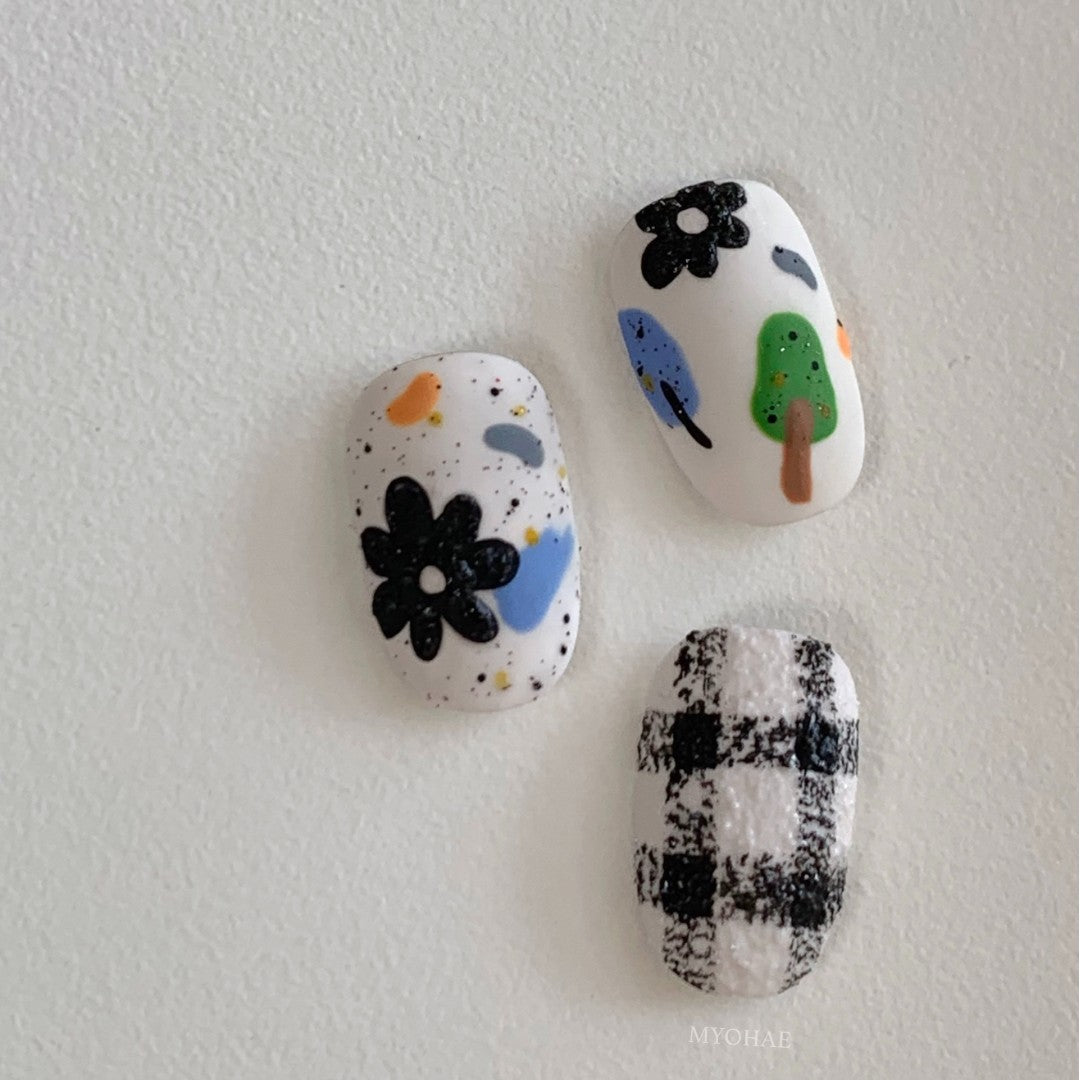 Real Myohae Nail Art Effect - Real Sweater