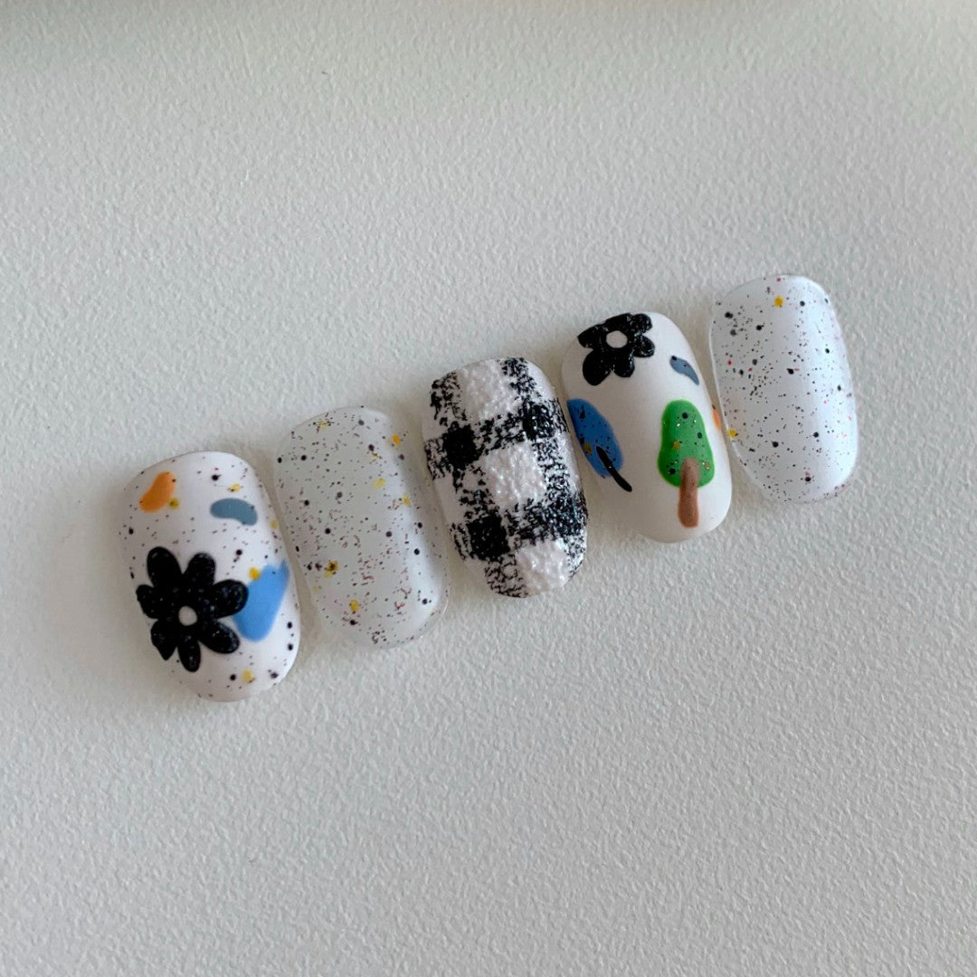 Real Myohae Nail Art Effect - Real Sweater