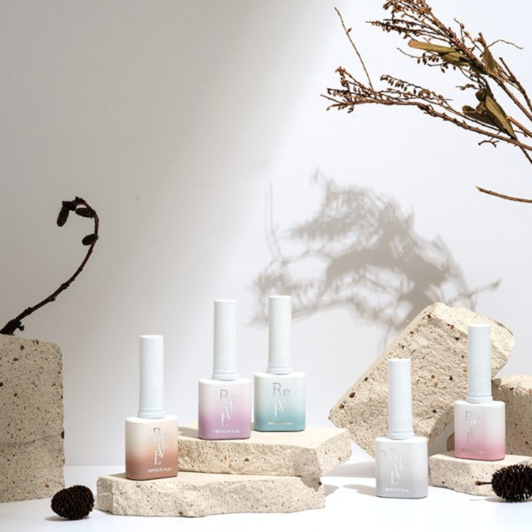 manicure and pedicure near me prices, Reve In Nail Blurring You Collection, reve in nail, korean nail supply, korean nails, jelly nail polish, sheer nail polish