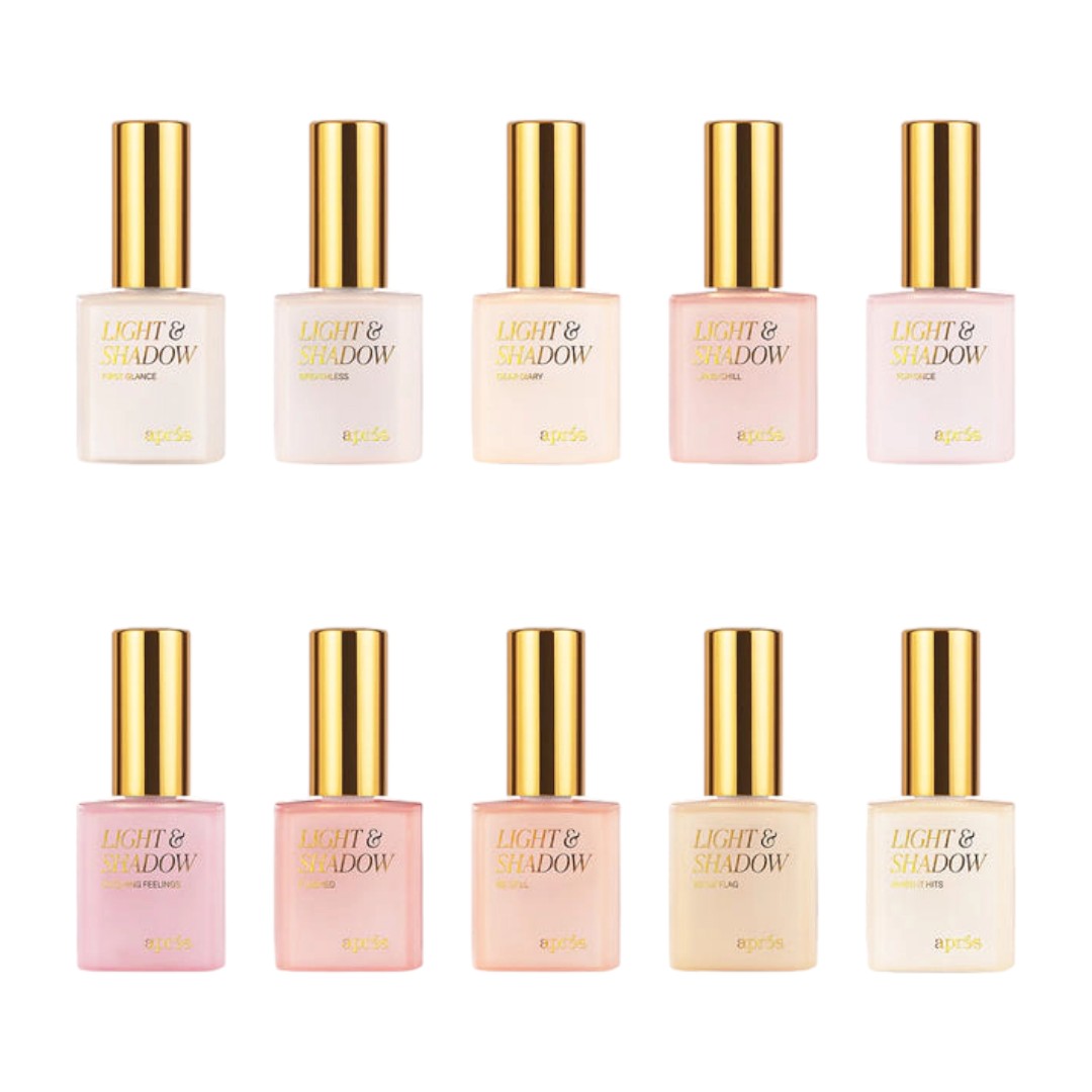 Apres Sheer Gel Polish Set Spring Nail Colors Collection, pro nail supply