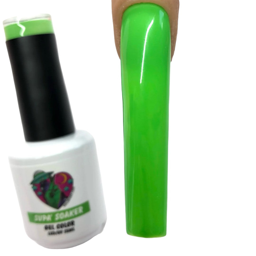 Cruelty Free Gel Polish - Supa' Soaker | Nailz By Dev Canada, silver black nail art