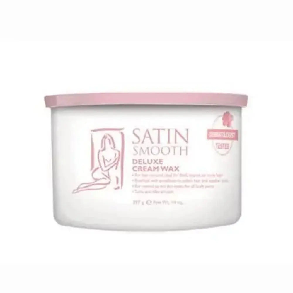 Satin Smooth Soft Wax Deluxe Pink 14oz, soft wax, Wax supply wholesale