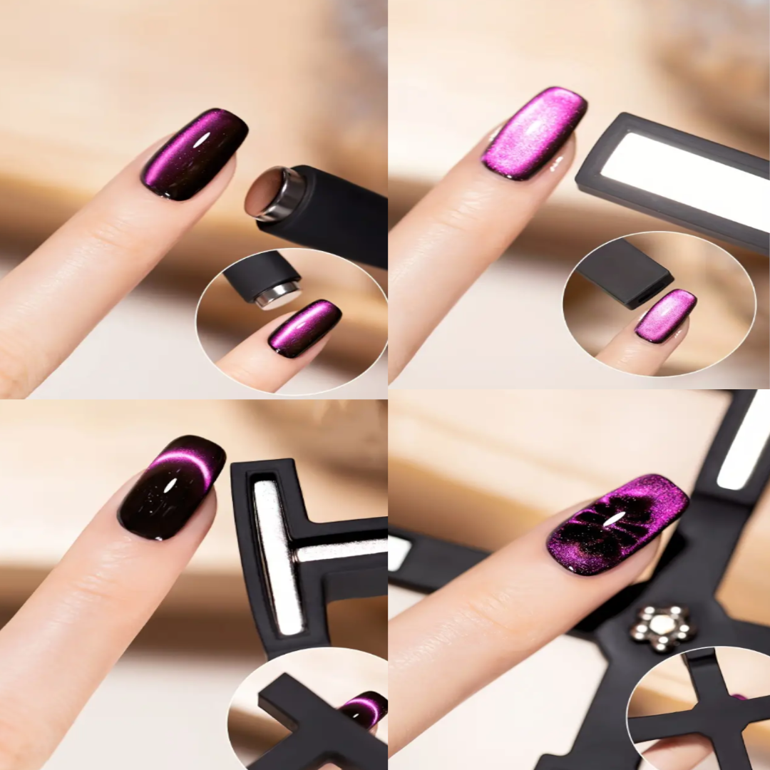 CNBS Cat Eye Magnet - 5 in 1 Magnet Creates Pink