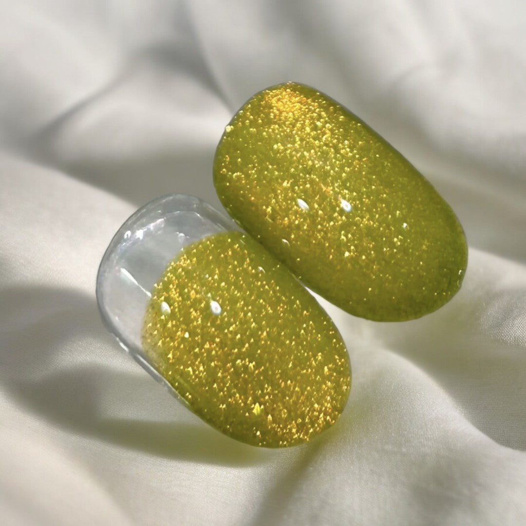 YHH Cat Eye Gel Polish - M19 Holographic Glitter Nail Polish
