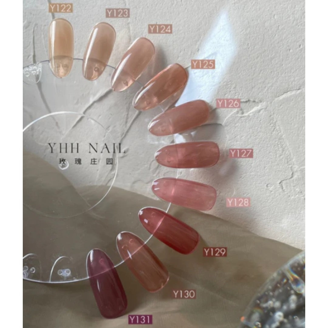 YHH, Sheer nail Polish, chinese nails, Y124, manicure waterloo