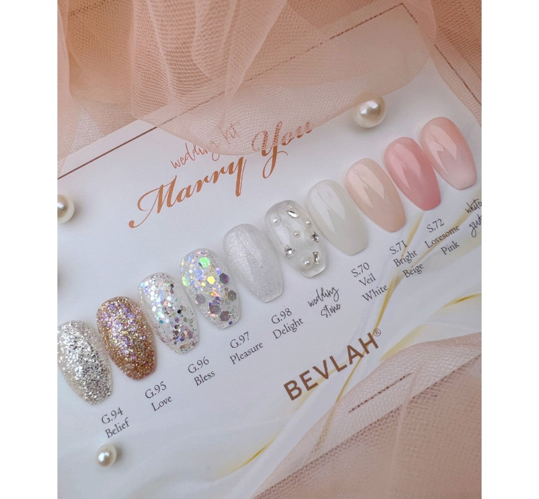 Bevlah Korean Hema-Free Gel Polish - Bright Beige S71