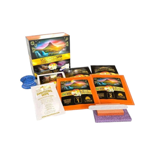 La Palm Volcano Spa Pedicure 10 Step Beach Paradise