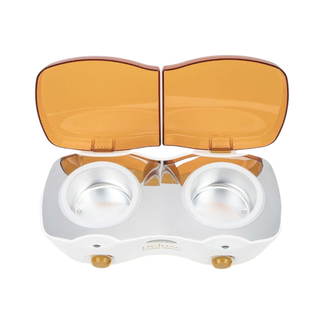 Gigi Deluxe Double Wax Warmer 14oz, gigi wax warmer, plug in wax warmer, warme wax, wax warmer walmart