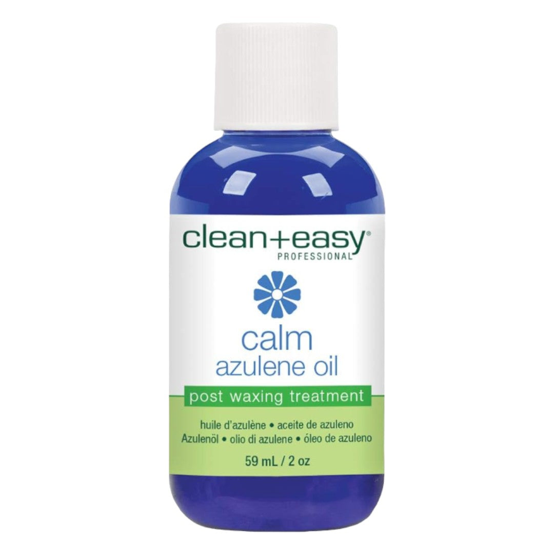 Clean+Easy Azulene Skin Calming Oil 2oz for Hair Removal, flawless hair remover, neogen calming cleansing oil