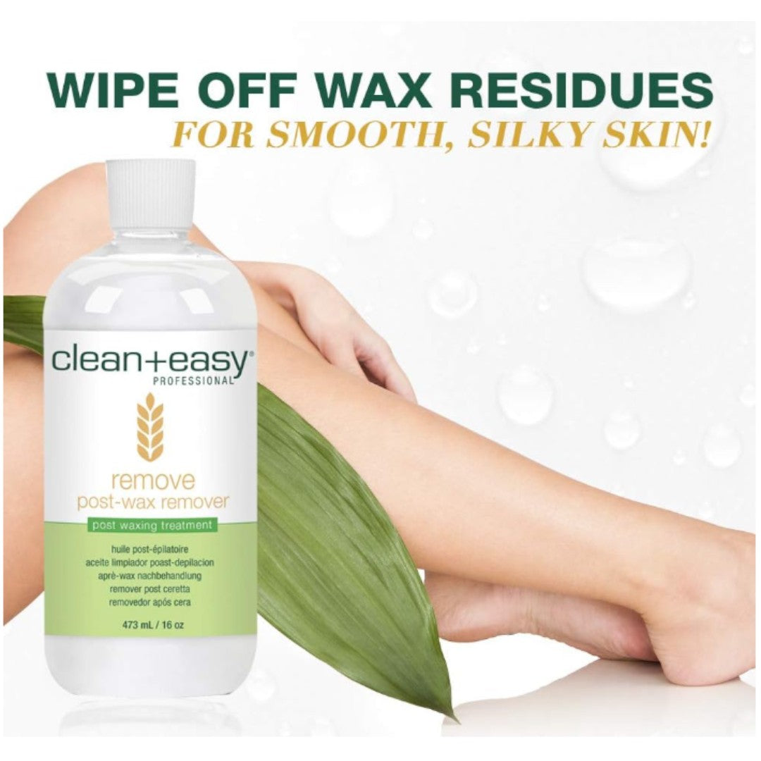 Clean+Easy Remove After Wax Cleanser for Hair Removal 16oz, turtle wax, roll on wax