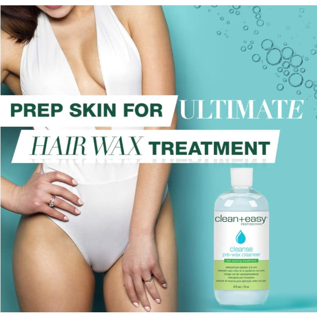 Clean+Easy Cleanse Pre Wax Antiseptic Cleanser, ez cleanse, how to wash ear wax
