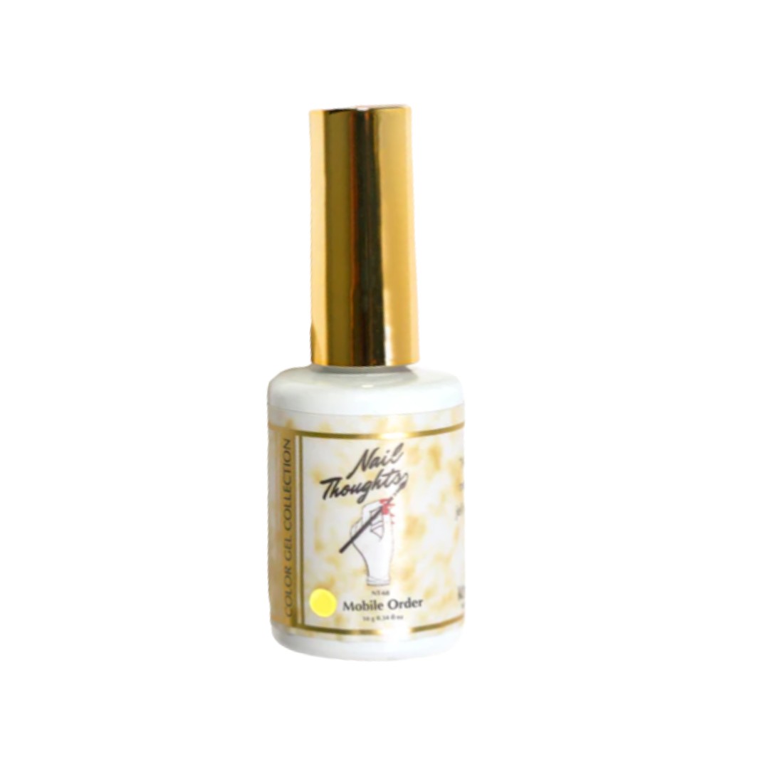 Kokoist Color Gel - Mobile Order | Neon Yellow Jelly Gel Polish