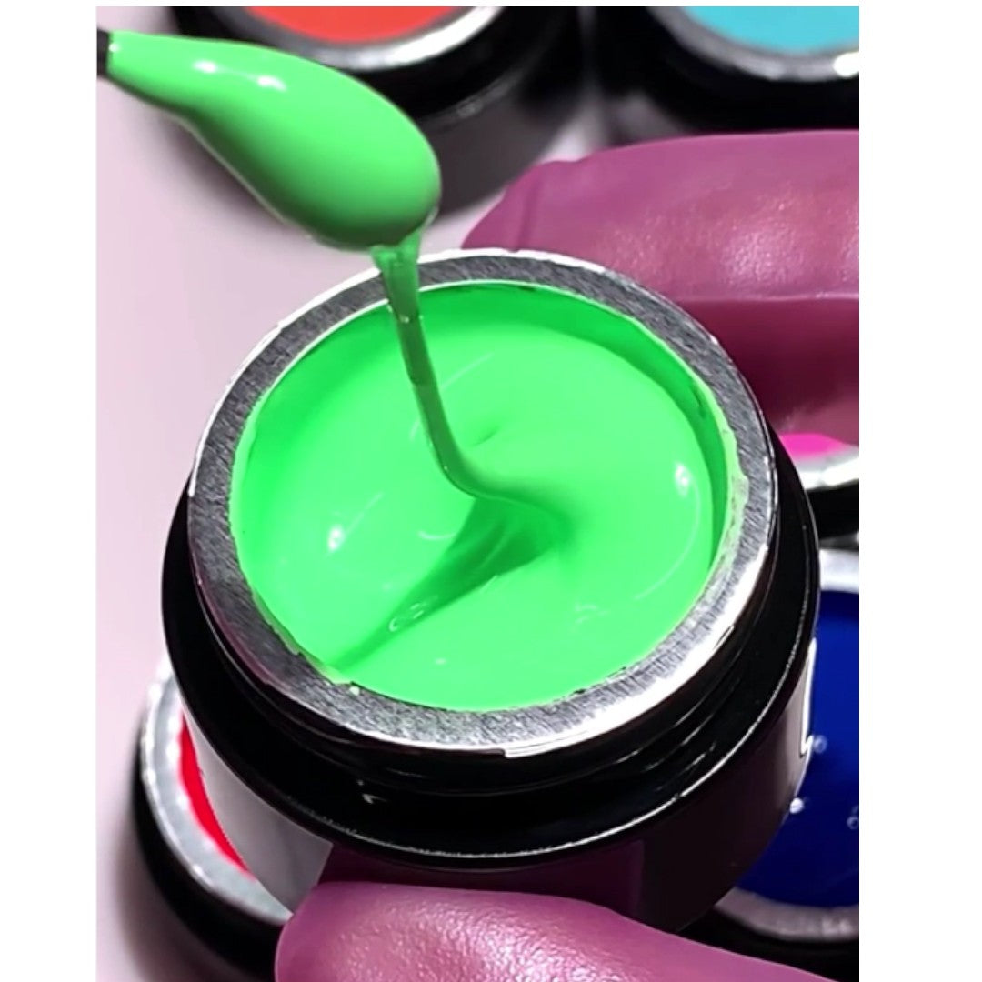 Nails By Dev Gel Polish Nail Art Liner - Bcuz I Got High, nail art designs coral