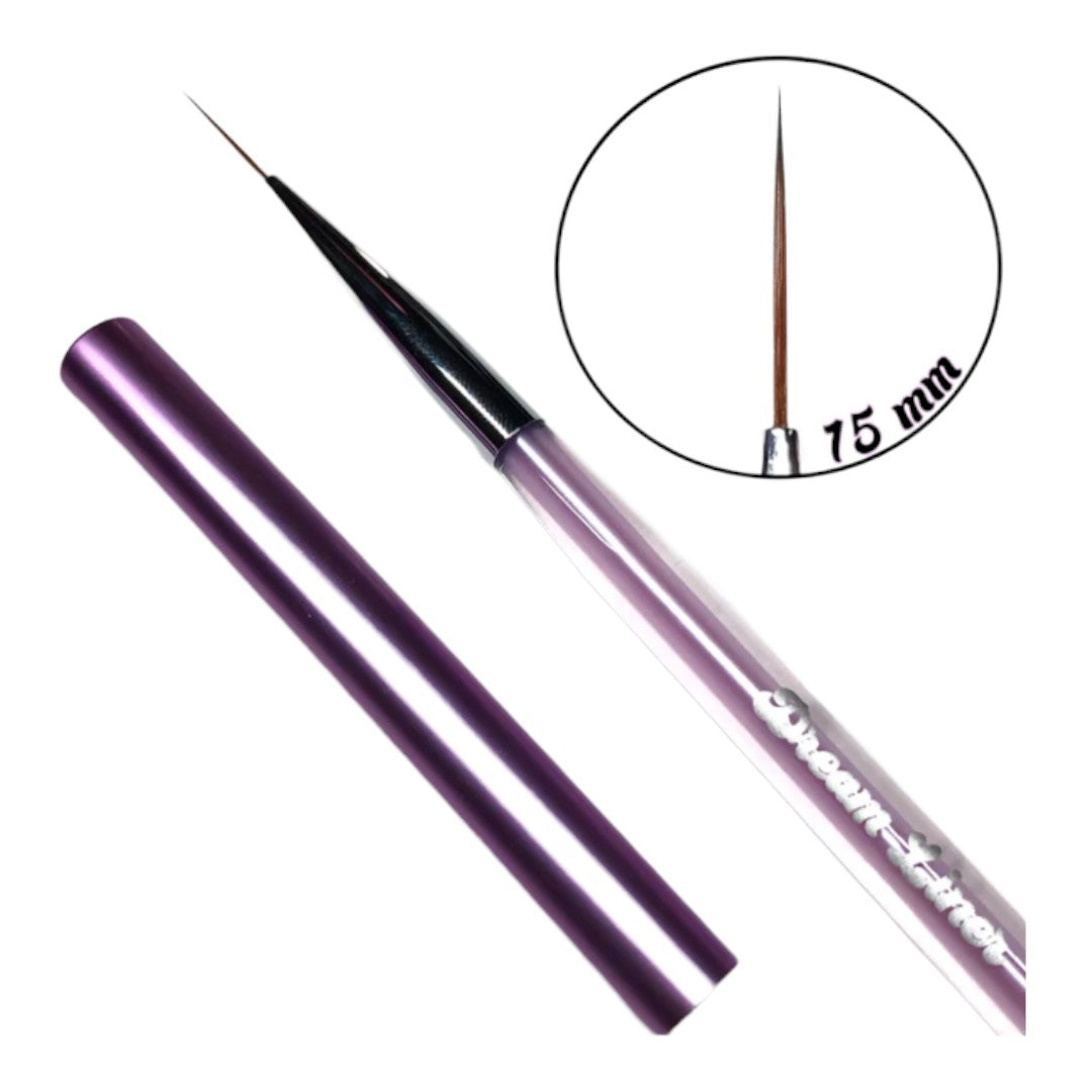 Nails By Dev Design Nail Art Brush - Dream Liner 15mm, maroon nail art designs