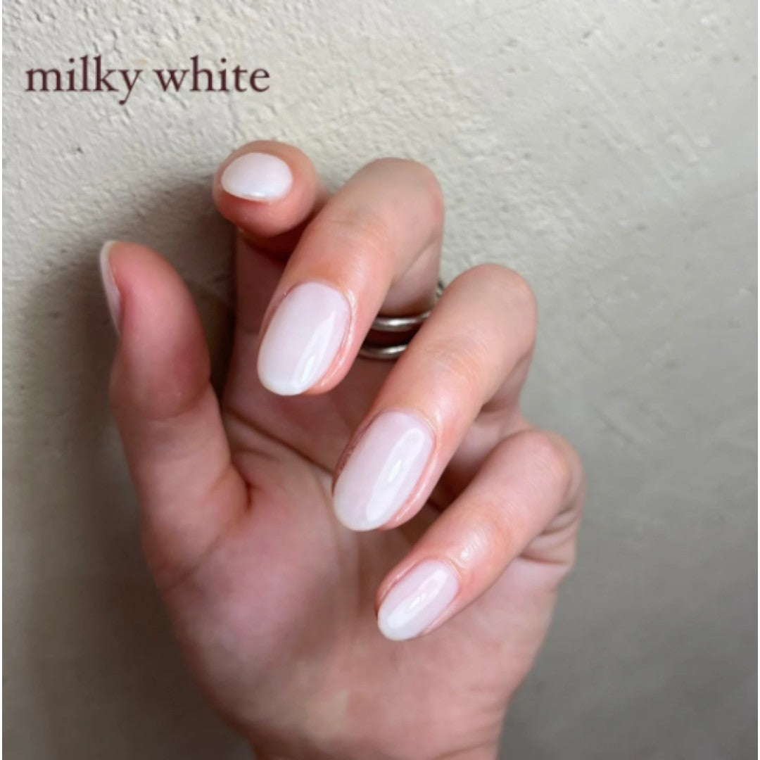 Japanese Hema-Free Milky White Gel Nail Polish - Énoi