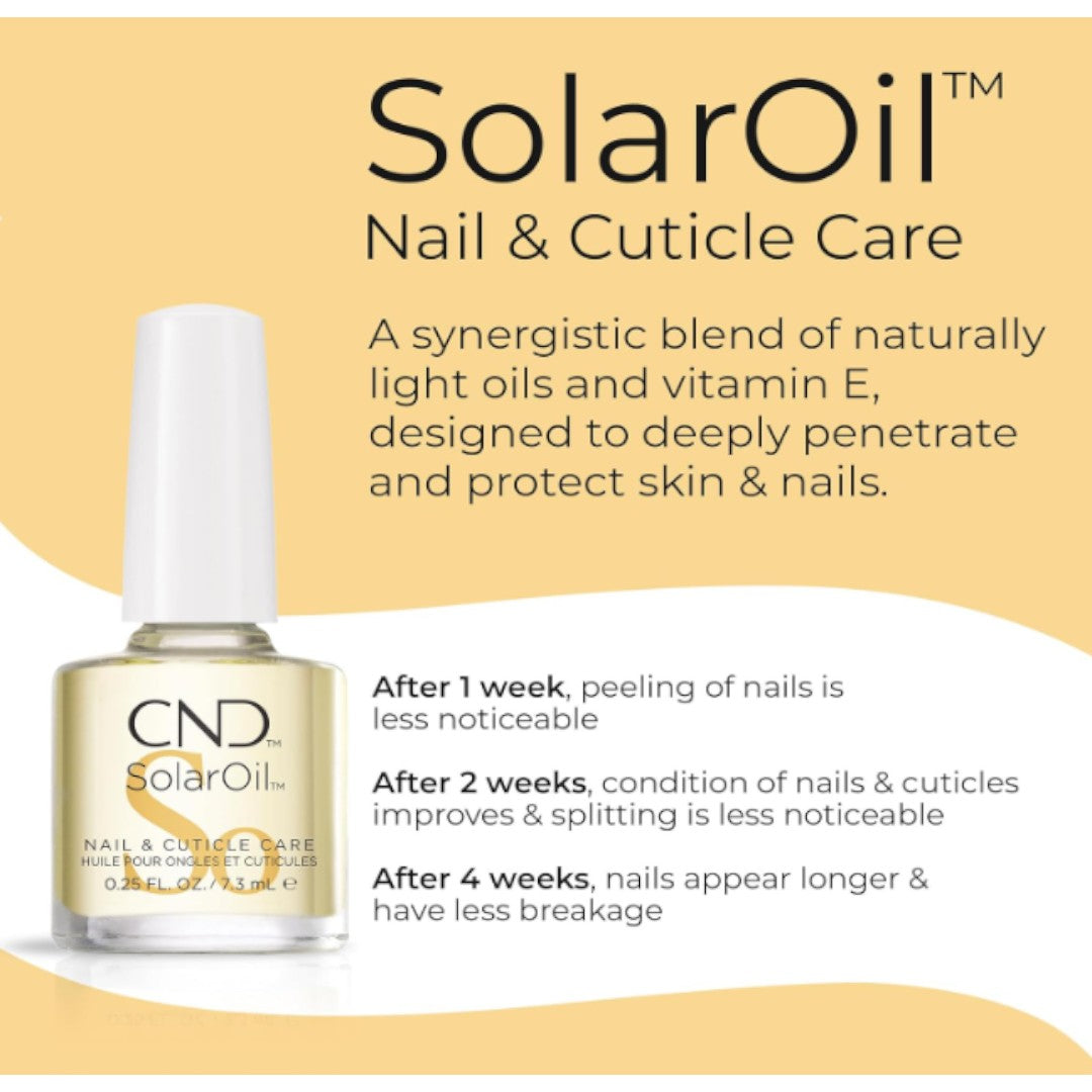cnd cuticle oil CND SolarOil Mini 0.125oz solar nails
