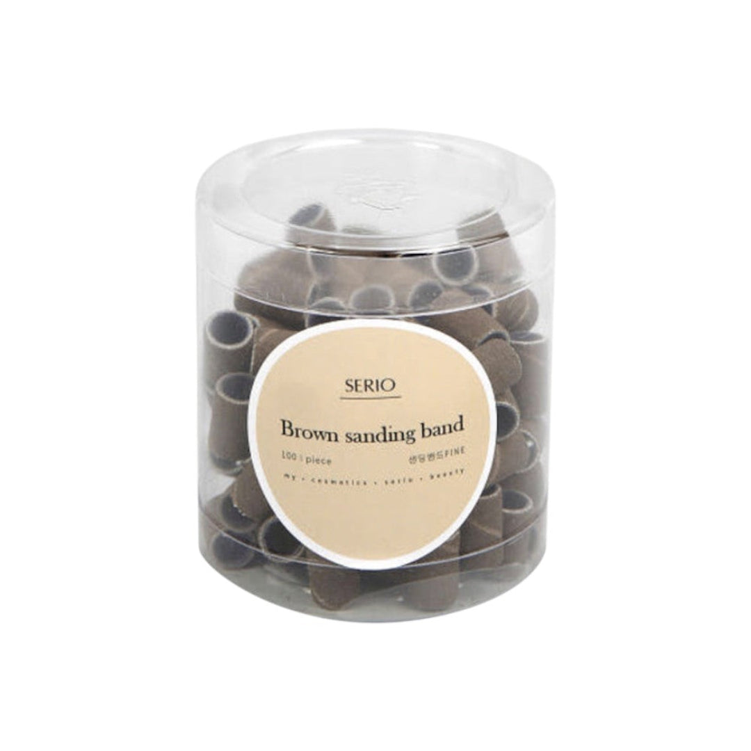 Serio Brown Sanding Band - Fine (100pcs)