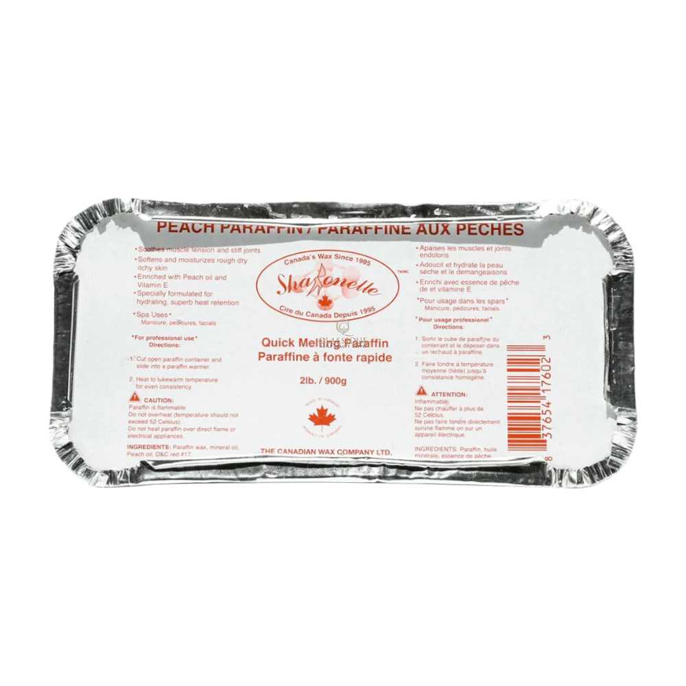 Sharonelle Paraffin Wax Peach for Paraffin Manicures & Pedicures 2lbs| Paraffin Treatment for Hands & Feet