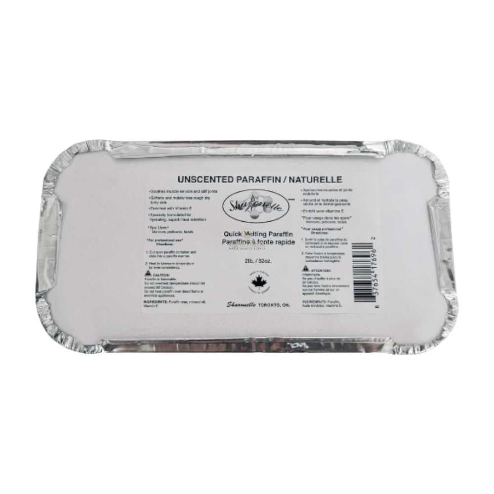 Sharonelle Paraffin Wax 2lbs - Unscented (Case of 12)| Paraffin Treatment for Hands & Feet