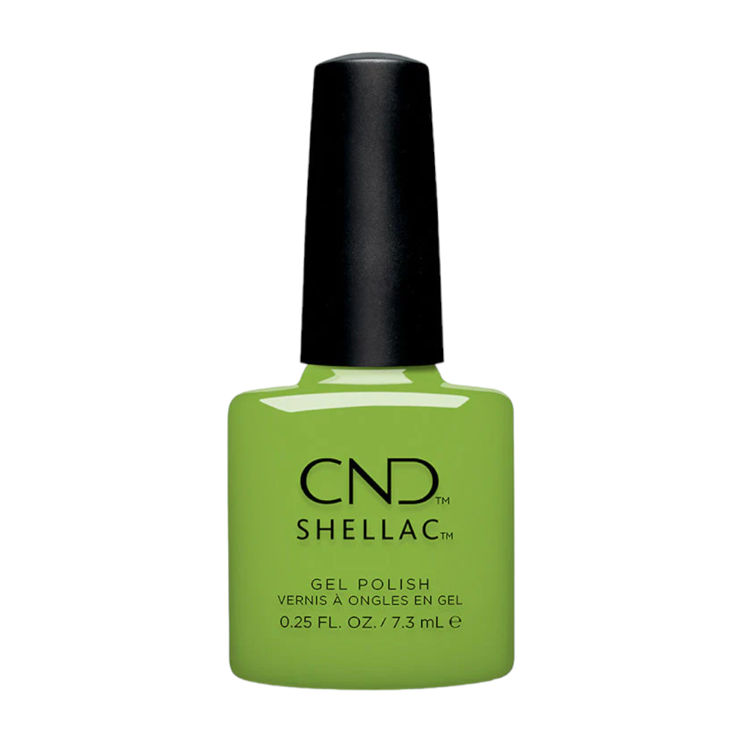 cnd shellac, cnd shellac nail varnish, cnd shellac nails, cnd shellac canada, cnd shellac colors, nail polish cnd shellac, cnd shellac nail polish, cnd shellac nail colours, cnd shellac colours, shellac nail manicure, CND Shellac Gel Nail Polish 0.25oz Meadow Glow, A cheerful green for a feel-good mood.