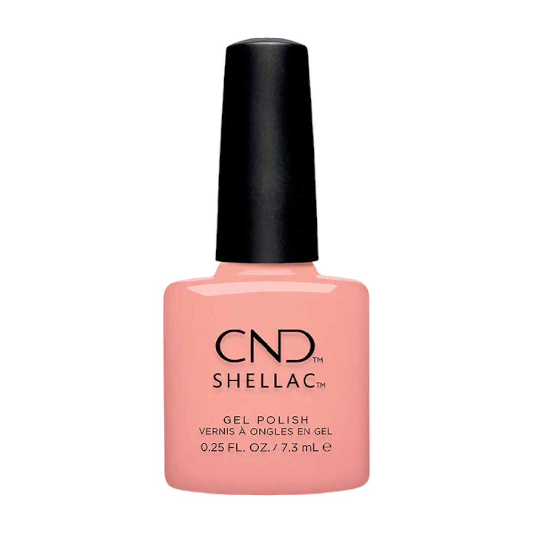 cnd shellac, cnd shellac nail varnish, cnd shellac nails, cnd shellac canada, cnd shellac colors, nail polish cnd shellac, cnd shellac nail polish, cnd shellac nail colours, cnd shellac colours, shellac nail manicure, CND Shellac Gel Nail Polish 0.25oz Sunrise Energy, A sheer coral pink with a sunny disposition.