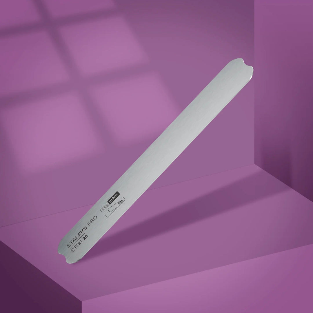 Staleks Metal Nail File, Straight, Base EXPERT 20
