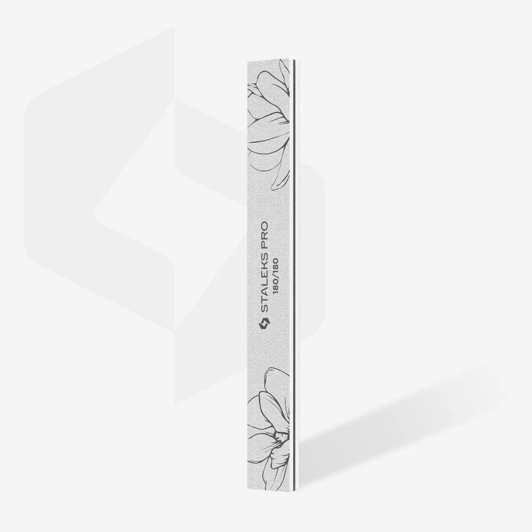Staleks Straight Mineral Nail File EXPERT 20 180/180 Grit (25pcs)
