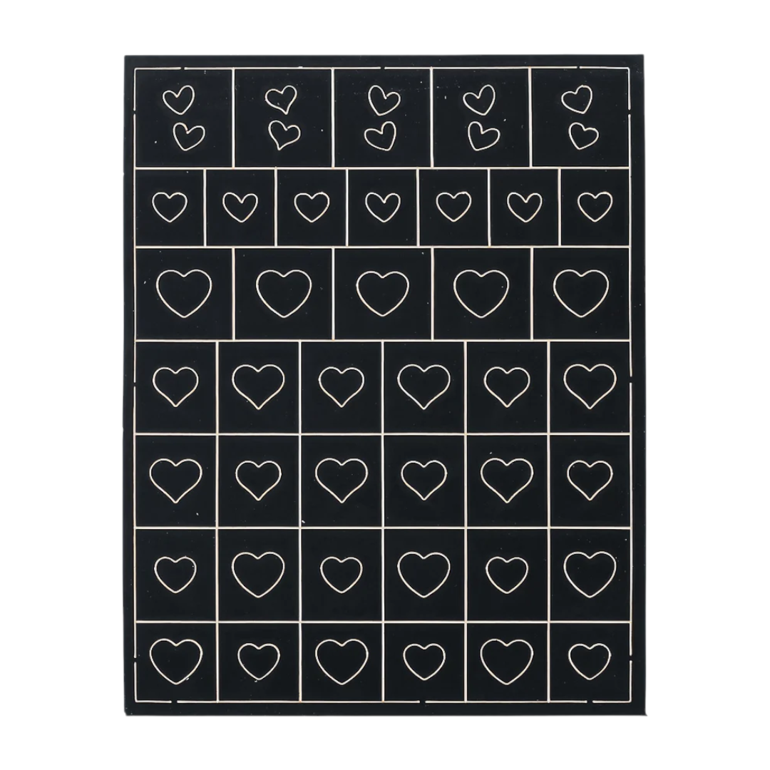 CNBS Nail Stickers, Decals for Nails Airbrush Stencils for Nail Art, airbrush stencil